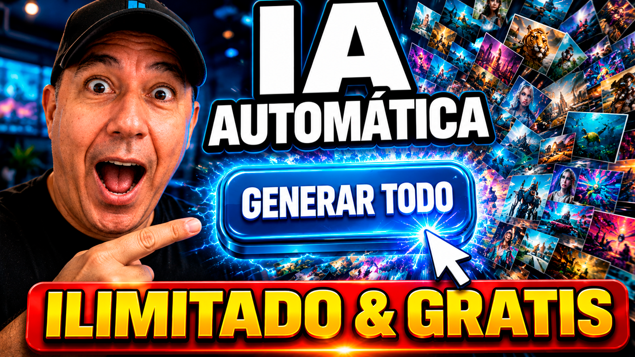 Con 1 Click = +100 Imágenes IA Automáticas Ilimitadas + Vídeos, Tutorial Workflow Gratis. Con 1 Click = +100 Imágenes IA Automáticas Ilimitadas + Vídeos, Tutorial Workflow Gratis.