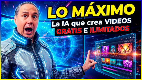 IA ILIMITADA para crear VIDEOS Gratis, con voz y efectos de sonido