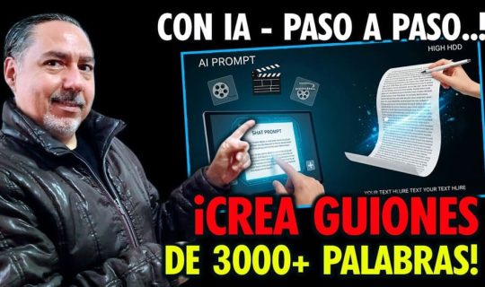 Aprende a Escribir Guiones Largos con IA en 2 SIMPLES PASOS